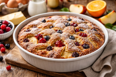 Пирог-трансформер: что туда ни добавь &mdash; всегда вкусно. Сладкий, пышный и простой