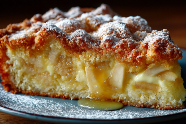 Заливаю яблоки сливками и на 180&deg;С: этот десерт проще шарлотки, но в сто раз изысканнее