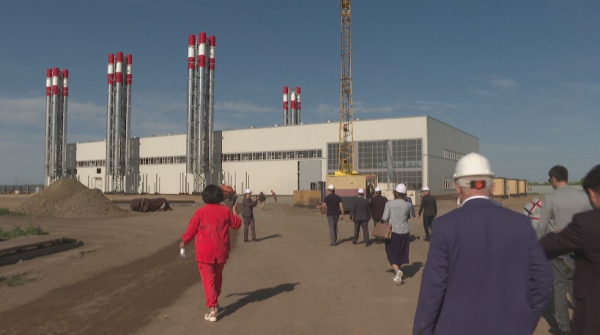 Депутаты проверили строительство новой газовой котельной в столице