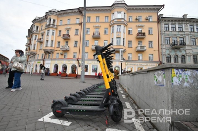 Whoosh: в официально Казани стартовал сезон электросамокатов