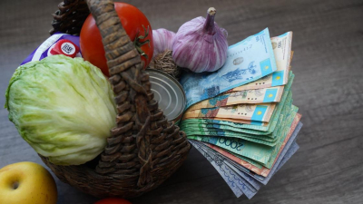 Средняя стоимость продуктов питания не изменилась в Казахстане
