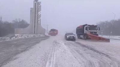 Участок дороги к Алма-Тау закрыт для грузовиков и автобусов