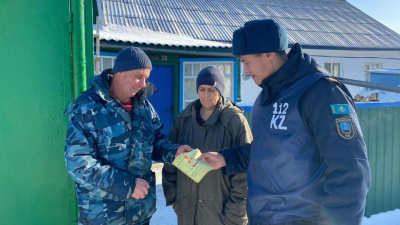 Месячник пожарной безопасности начался в Казахстане