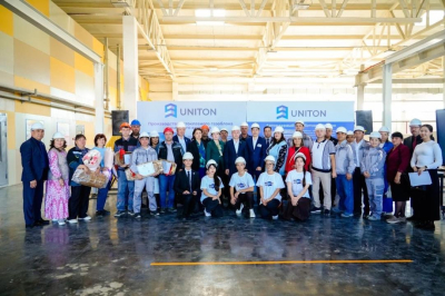 В столице наградили сотрудников завода UNITON за вклад в промышленность
