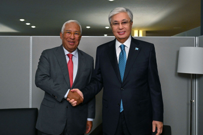 Глава государства провел переговоры с Президентом Европейского Совета