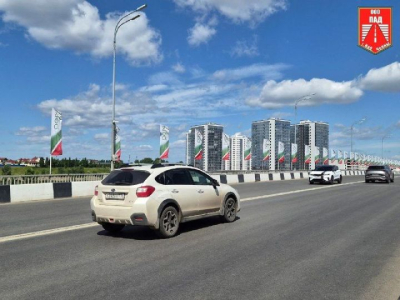 Движение по Центральному мосту в Челнах ограничат на две ночи