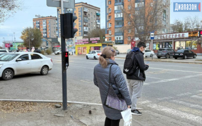 В Актобе появились светофоры на сенсорном управлении