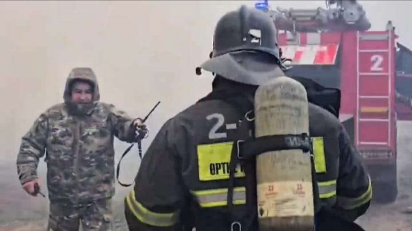 Спасатели области Абай эвакуируют жителей села