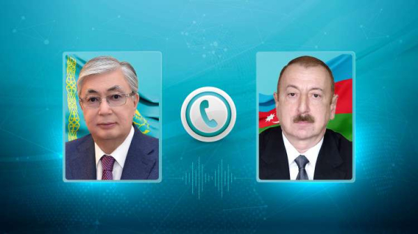 Токаев поздравил Алиева с победой на президентских выборах в Азербайджане