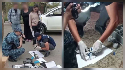 В области Улытау задержана женщина с особо крупной партией синтетических наркотиков