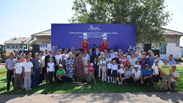 В области Абай началось строительство ещё одной новой школы