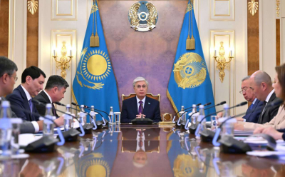Токаев заслушал годовой отчет Национального банка Казахстана