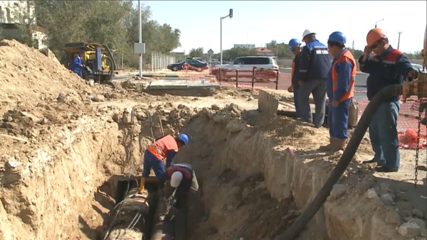 В Актау реконструируют тепловые сети: ремонтные работы охватят больше 20 микрорайонов