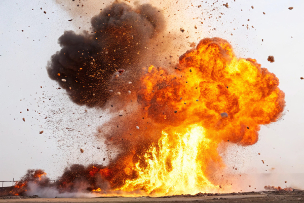 Военная база США загорелась в Бахрейне после удара Ирана