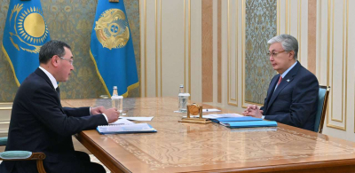 Президент принял акима Алматинской области
