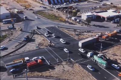 В Атырау после реконструкции открыт перекрёсток Тайманова &mdash; Бергалиева