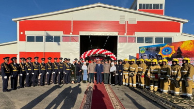 В Жамбылской области открылось новое пожарное депо