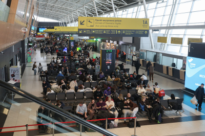 В&nbsp;аэропорту Казани задерживается 8 рейсов, пять отменено