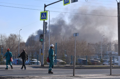 Минэкологии РТ: После пожара на&nbsp;НКНХ превышений вредных веществ не&nbsp;зафиксировано