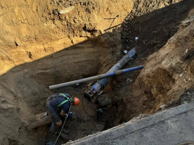 В Казани за один день заменили аварийный участок водопровода 44-летней давности