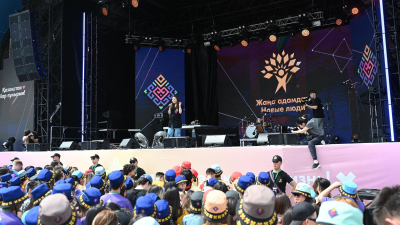«Казахстан – это на всю жизнь!»: В Астане начался Первый молодежный Конвент от Жаңа адамдар