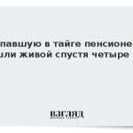 Пропавшую в тайге пенсионерку нашли живой спустя четыре дня