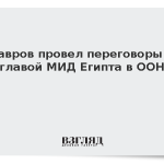 Лавров провел переговоры с главой МИД Египта в ООН