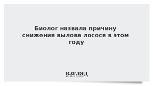Биолог назвала причину снижения вылова лосося в этом году