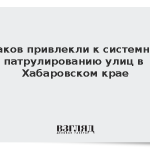 Казаков привлекли к системному патрулированию улиц в Хабаровском крае