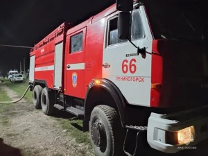 Пожар на М‑7: фура вспыхнула в Верхнеуслонском районе