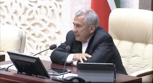 Минниханов пожелал Абдулганиеву успехов на посту Председателя Госсовета РТ