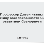 Профессор Дизен назвал причину обеспокоенности США развитием Севморпути