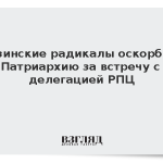 Грузинские радикалы оскорбили Патриархию за встречу с делегацией РПЦ