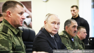 Мордвичев доложил Путину о выработанной в войсках тактике применения роботов