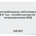 Роспотребнадзор заблокировал 48,6 тыс. онлайн-ресурсов с запрещенными БАД