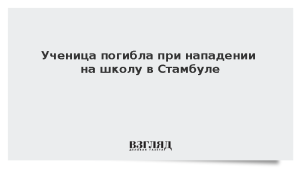 Ученица погибла при нападении на школу в Стамбуле
