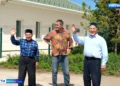 Неожиданная встреча: Путин узнал о приезде Шредера из телесюжета и позвал его на день рождения