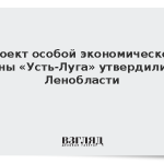 Проект особой экономической зоны «Усть-Луга» утвердили в Ленобласти