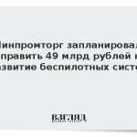 Минпромторг запланировал направить 49 млрд рублей на развитие беспилотных систем