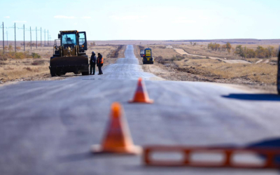 Дорогу начали строить еще в 2017 году и недоделали