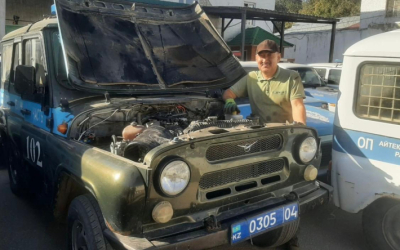 Свой «автомобильный доктор» есть в полиции Актобе